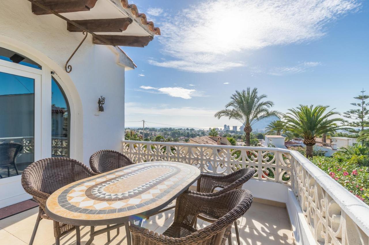 Villa W Pool Seaview In Cometa 卡尔佩 外观 照片